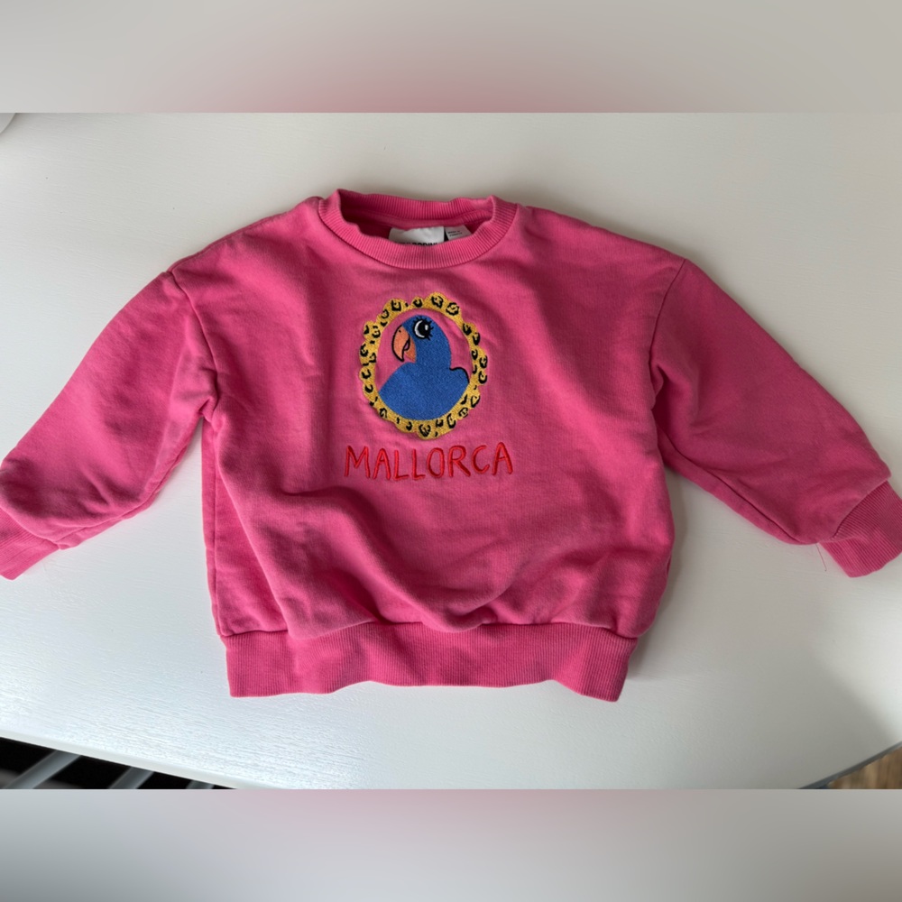 Mini Rodini Pink Sweatshirt Mallorca 3-5 year